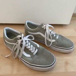 Light Green Old Skool Vans